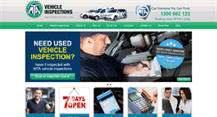 Desktop Screenshot of mtavehicleinspections.com.au